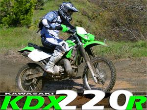 2005 Kawasaki KDX220R - Wallpaper